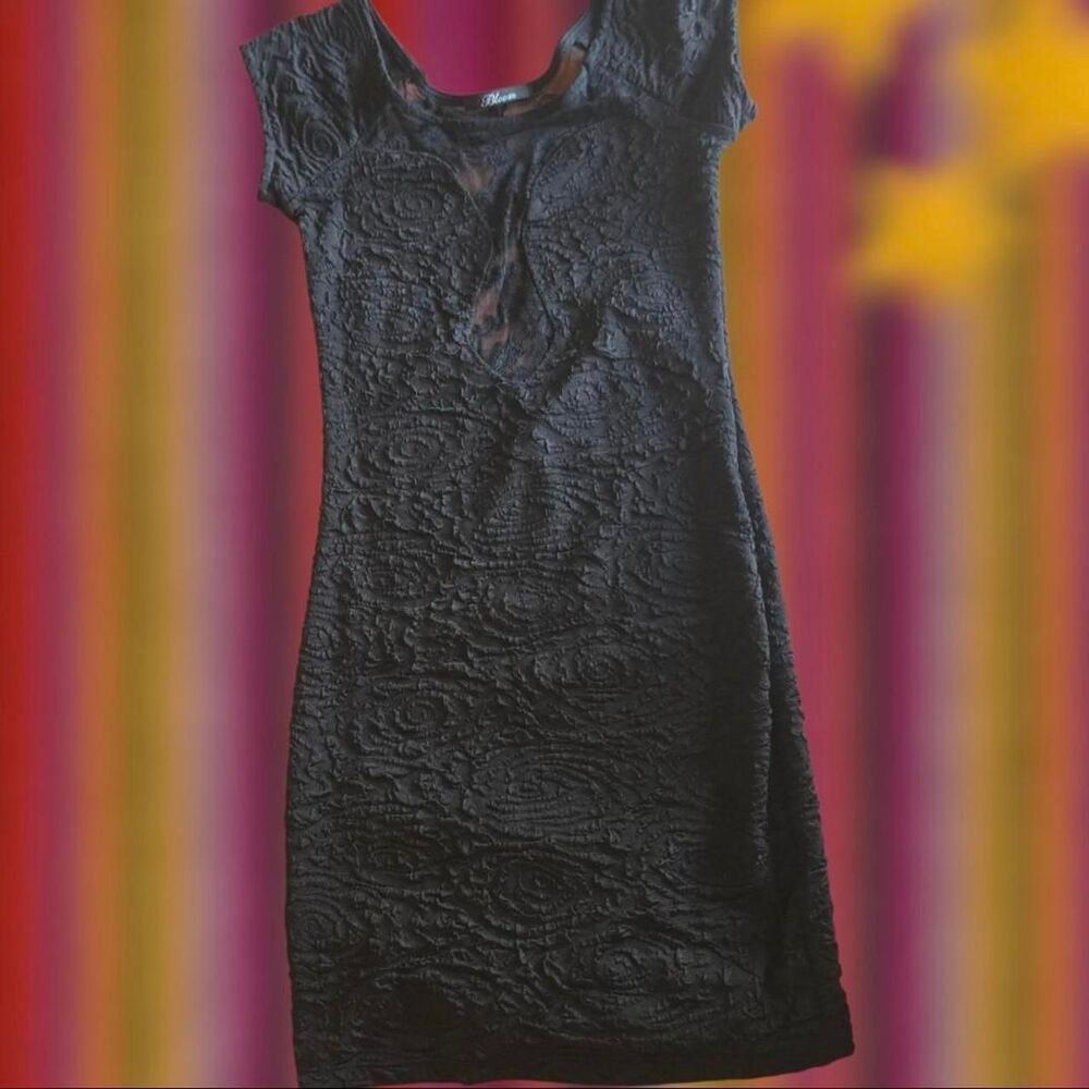 Women's Black Lace  Dress